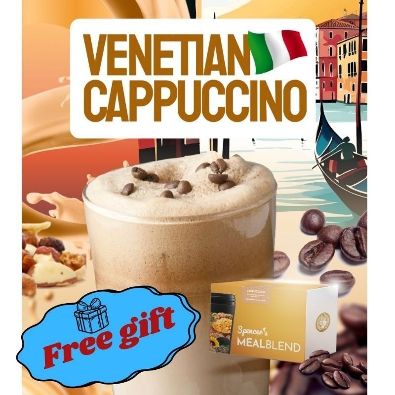 

[PROMO 9.9] Spencer MEAL BLEND CAPUCINO - Solusi Langsing dan diet sehat 1 box isi 15 sachet FREE TUMBLER