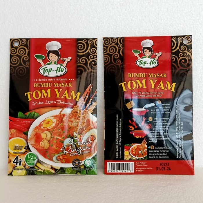 

TOPHO BUMBU PASTA INSTANT TOM YAM 40g