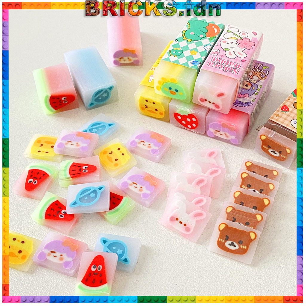 

Penghapus Lucu Karakter Penghapus Pensil Eraser Kartun Alat Tulis Sekolah 1 PC Bricks.idn
