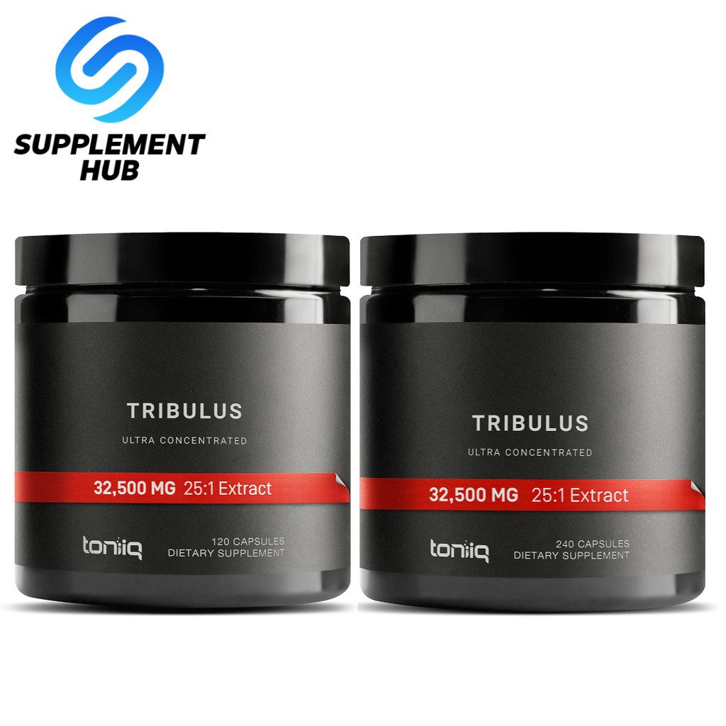 Toniiq Ultra High Strength Tribulus 120 Capsules - 95% Saponins - 1300mg Concentrated Extract Formul