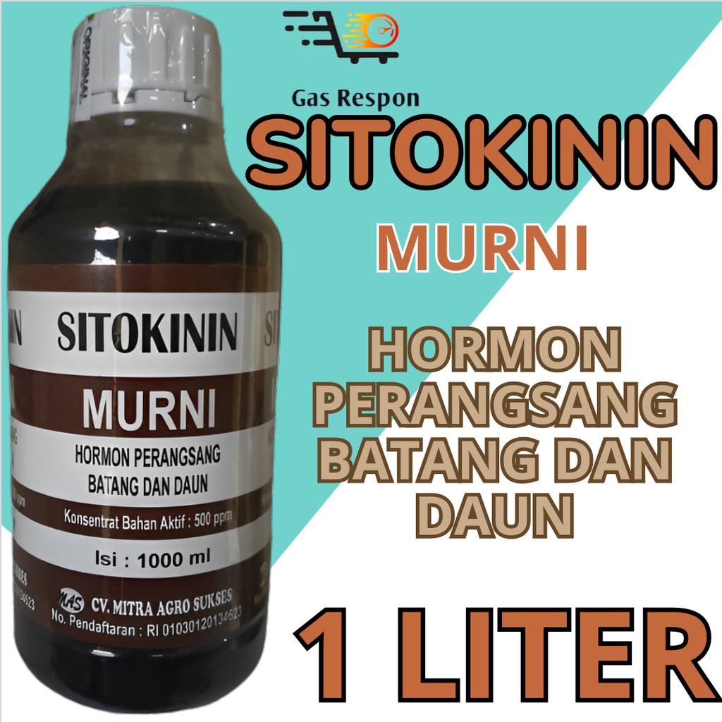 SITOKININ Murni 1 Liter Hormon Tanaman ZPT | Perangsang Batang & Daun Tunas