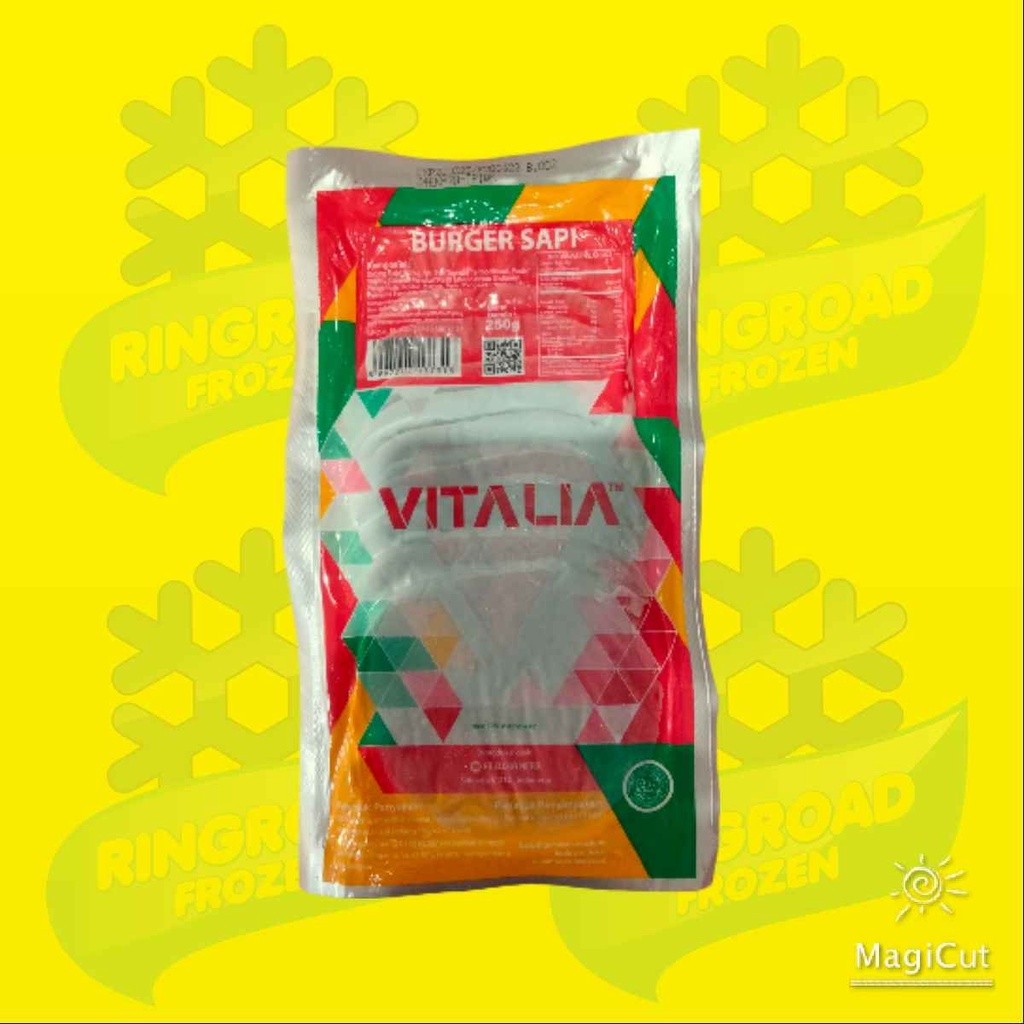 

VITALIA BURGER SAPI 250 GR - 10 PCS
