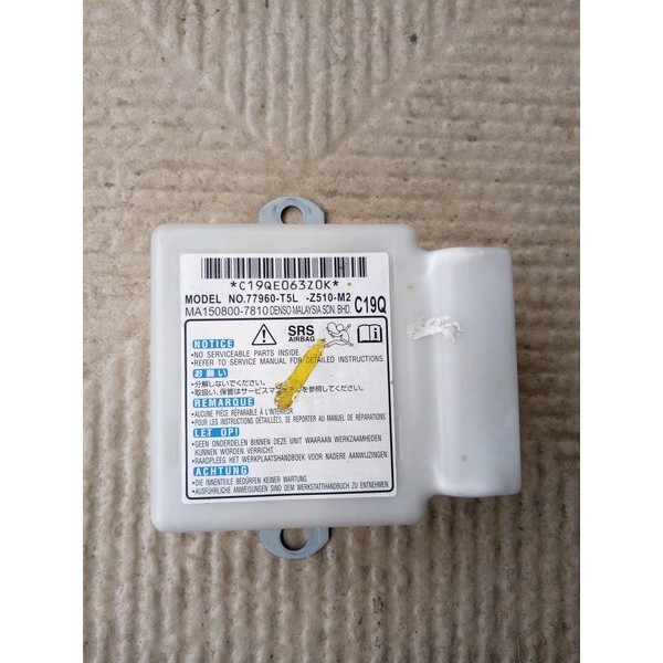 MODUL SRS AIRBAG HONDA JAZZ RS GK5 TAHUN 2016 KEATAS