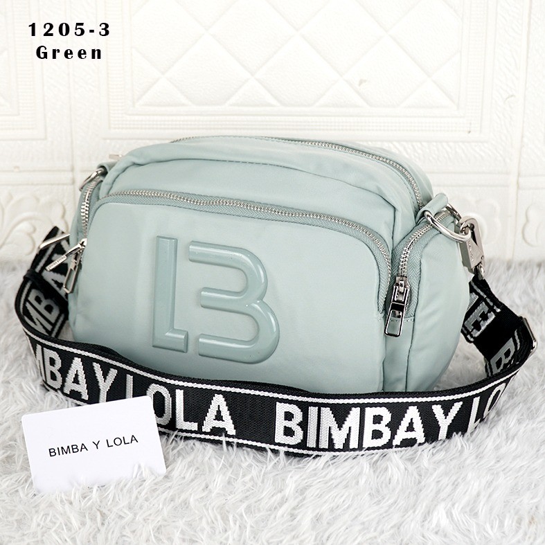 BYL PADDED CROSSBODY NYLON BAG MIRROR PREMIUM 1205-3