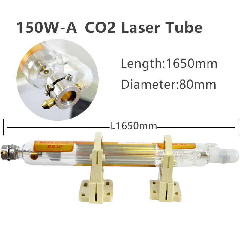 Co2 Laser Tube 150W 1700*80mm for Co2 Laser Engraving/Cutting Machines