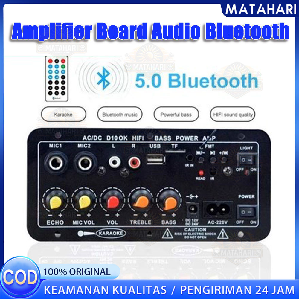 400W Bluetooth Amplifier Board 220V 12V 24V Digital Bluetooth Amplifier Amplifier Stereo Mendukung U