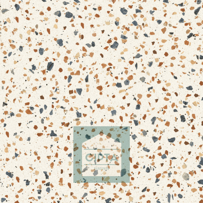 Granit/ Granite Tile Dinding/ Lantai Vicenza Motif Teraso 60x60 - Orange PSBN