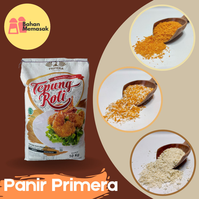 

Tepung Roti Kasar Panir Paneer Breadcrumbs Primera Panko 1 Kg