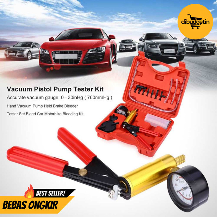 Brake Bleeder Kit Pistol Vakum Minyak Rem Mobil Vacuum