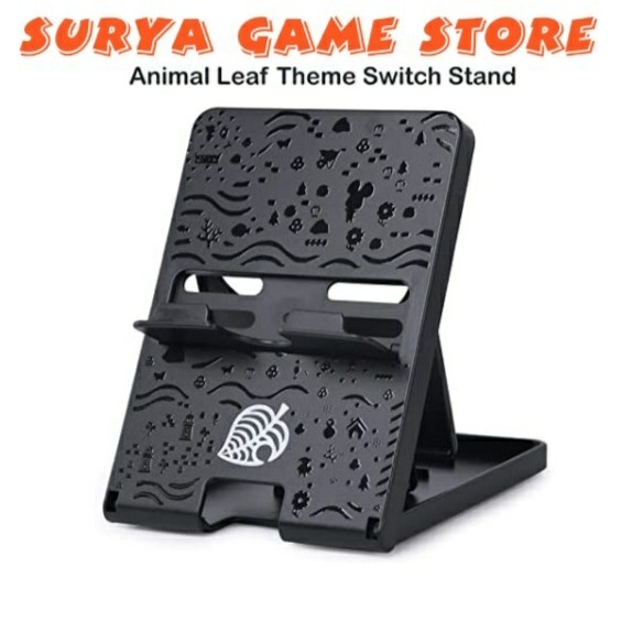 FOLDING / CHARGING STAND FOR NINTENDO SWITCH V1/V2/LITE/OLED/HP/TABLET - ANIMAL CROSSING