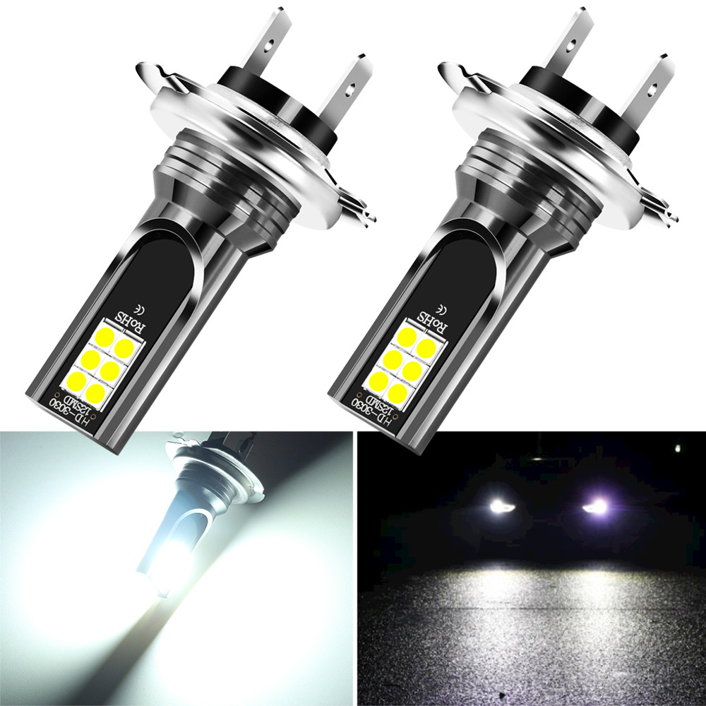 LED CSP H7 LED Lamps For Cars Headlight Bulbs for Mercedes Benz W203 W210 W211 W204 A C E S CLS CLK 