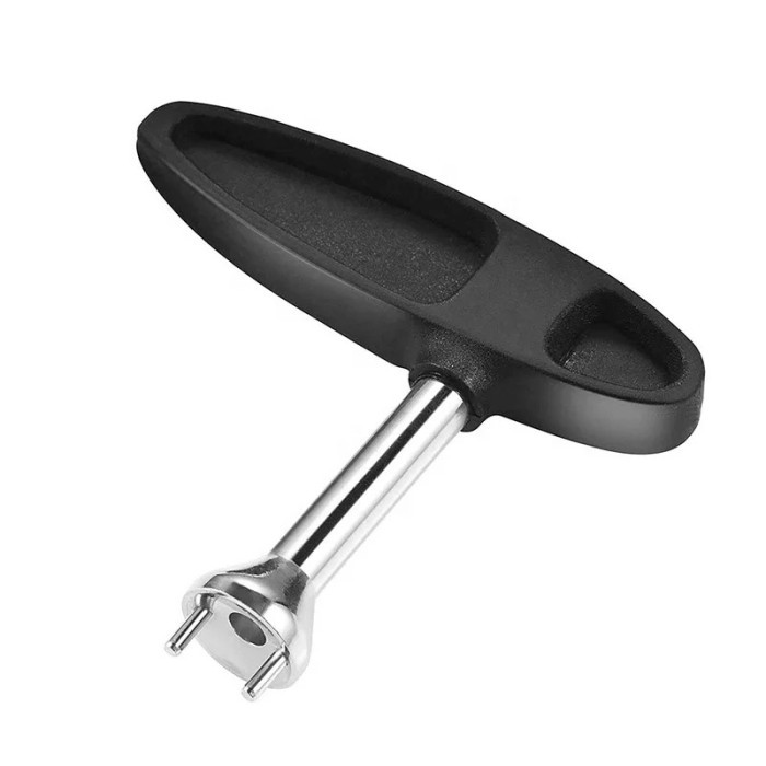 Golf Shoes Spike Wrench Twist Tool Kunci Pasang Paku Sepatu Golf Alat Pasang Spike Sepatu Golf