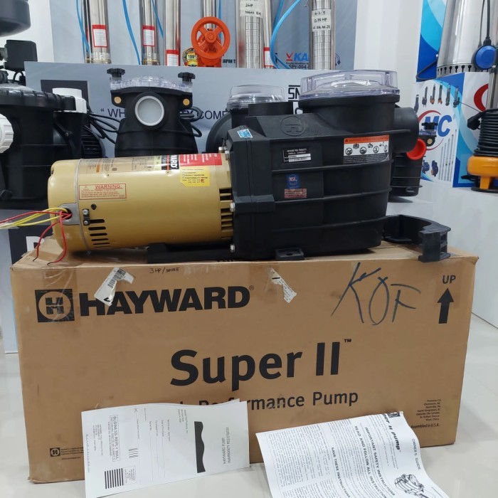 Pompa Hayward 3HP 3Phase Super II Pump Pompa Kolam Renang Hayward 3HP