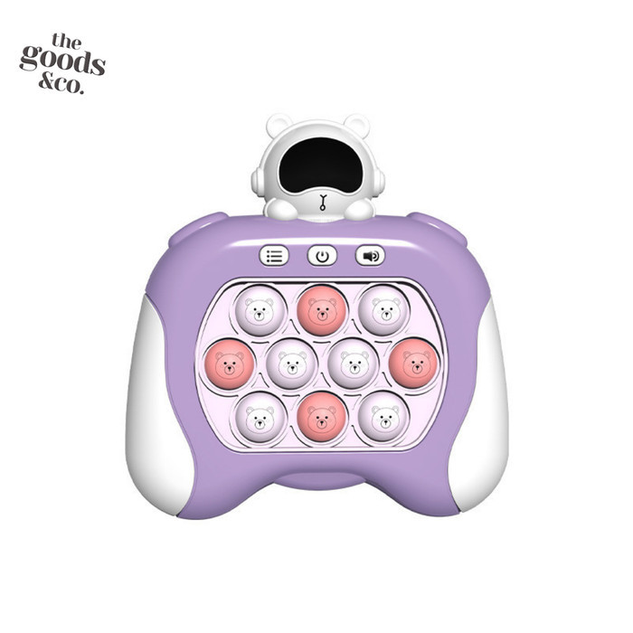 ONES New Pop It Push Bubble Elektronik Game Challenge Fidget Toys Elektrik - ASTRONOT-UNGU