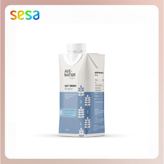 

AVE NATUR Oat Drink Original 250ml - NO Addes SUGAR & PERSERVATIVES