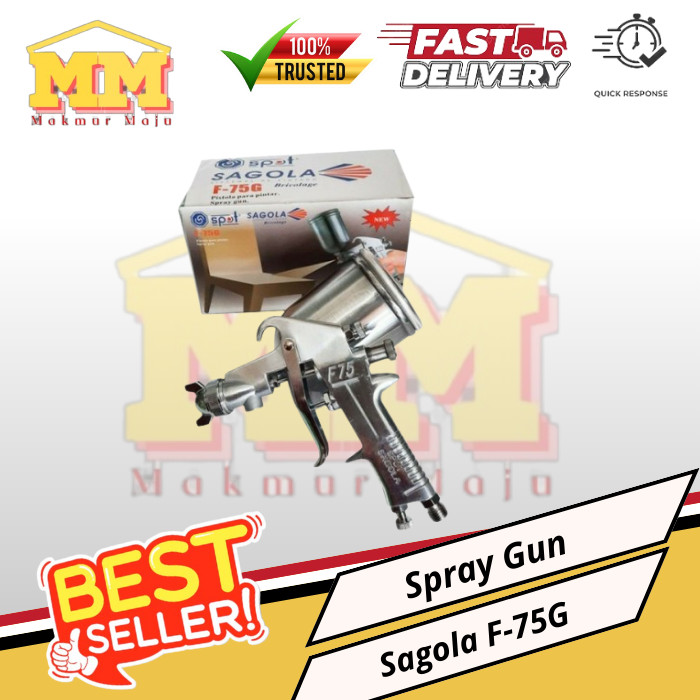 Sagola Mejor Spray Gun F75G - Spet Alat Semprot Cat