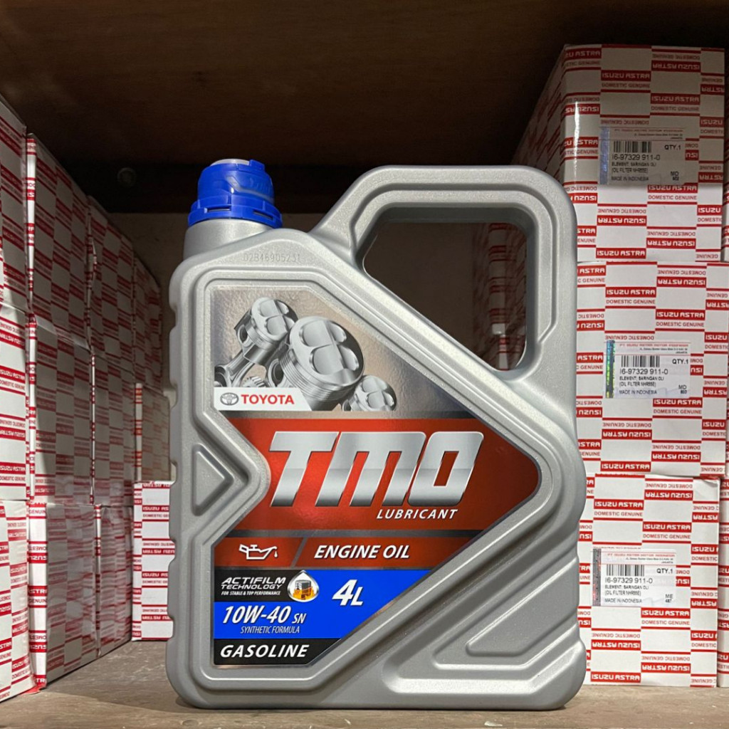 KMD| Oli Mobil Bensin TMO Toyota 10W-40 / Oli Mobil Merk Toyota 4Liter
