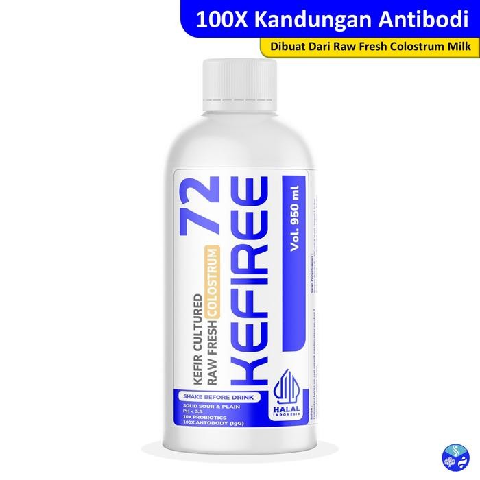 

KEFIR SUSU KOLOSTRUM (72 JAM-NON PASTEURIZED-1 LITER) - KEFIREE