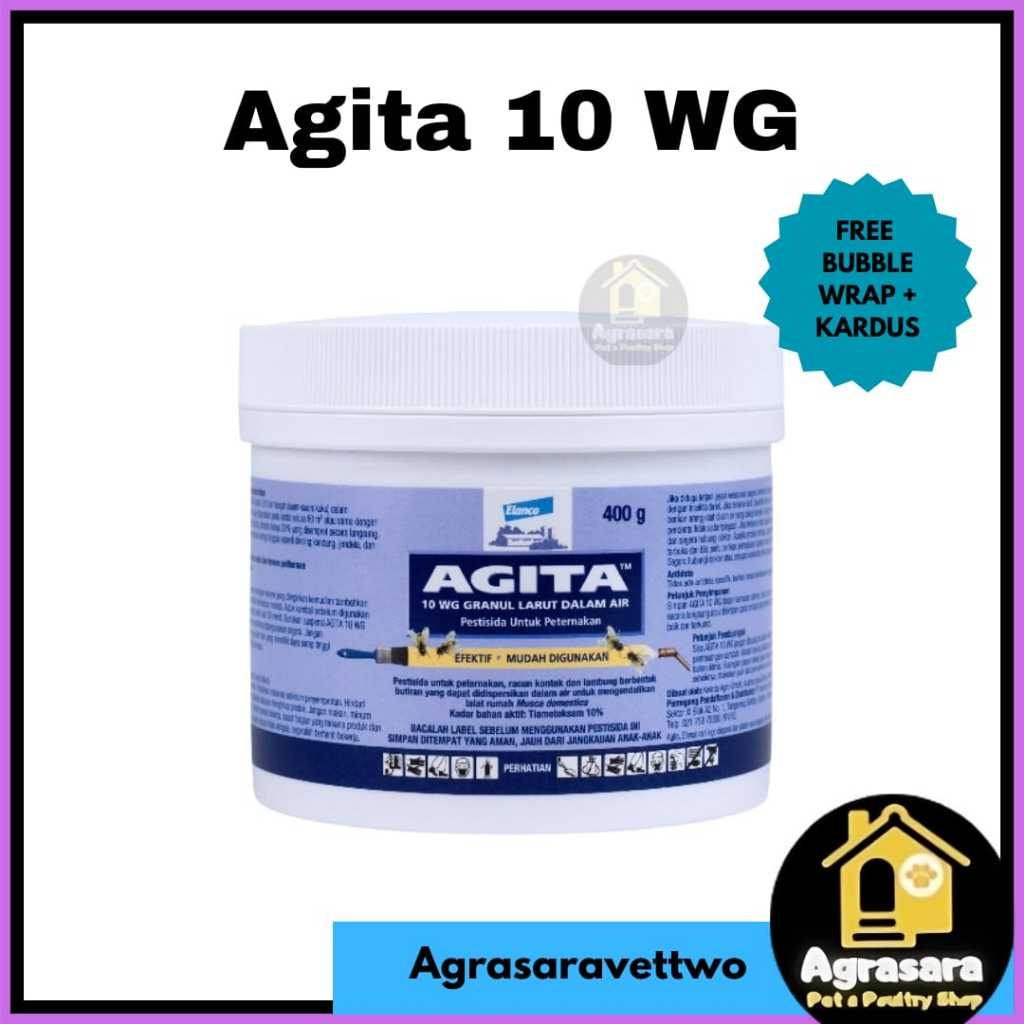 AGITA 10 WG 400 gram - OBAT  PEMBASMI LALAT PALING AMPUH