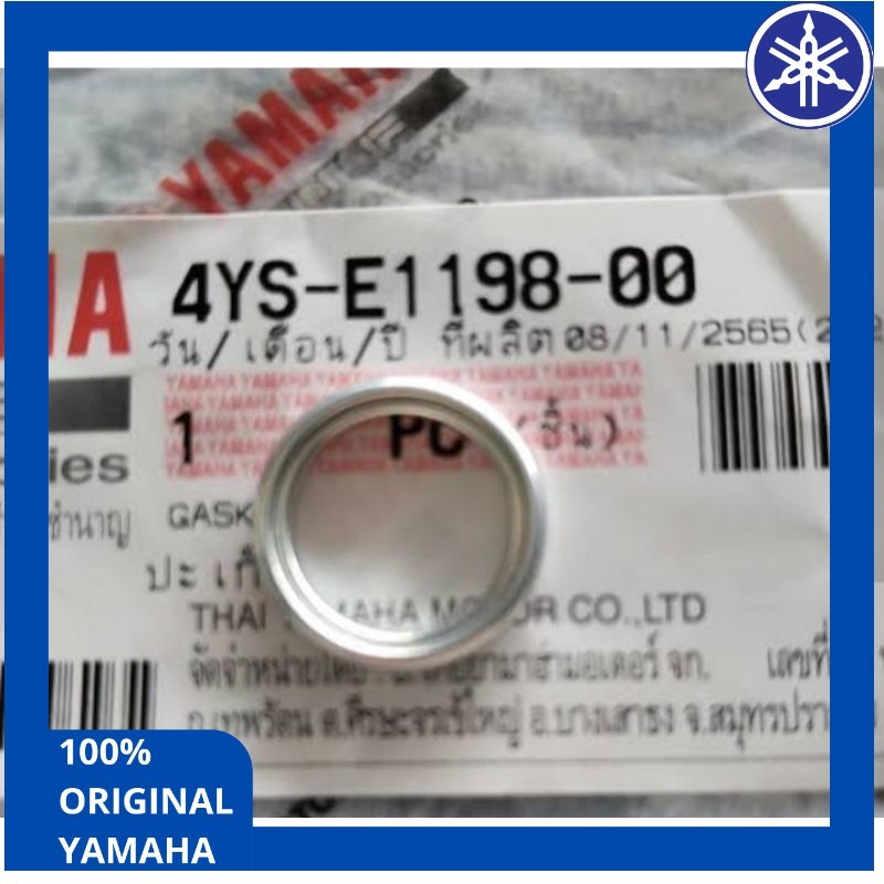 Original Yamaha Ring Oli Bawah 4YS-E1198-00 / 812-11198-00  Asli Yamaha FSX HP MRP