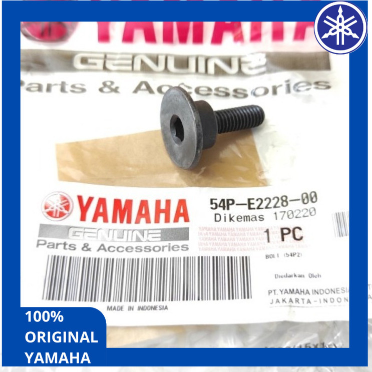 Baut Karet Tensioner Yamaha R15 V3, MX King, Jupiter Z1, Mio J, Mio M3 54P-E2228-00 FSX HP MRP