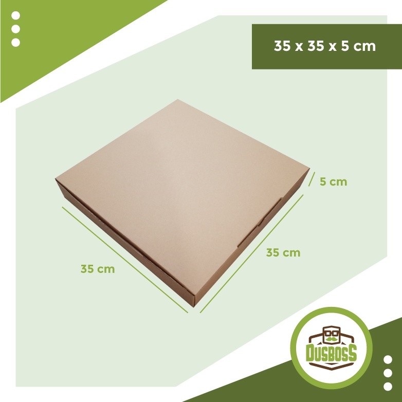 

Kardus karton uk.35 x 35 x 5 cm - Die Cut - Kotak baju / hijab / hadiah / multifungsi / kado /dll