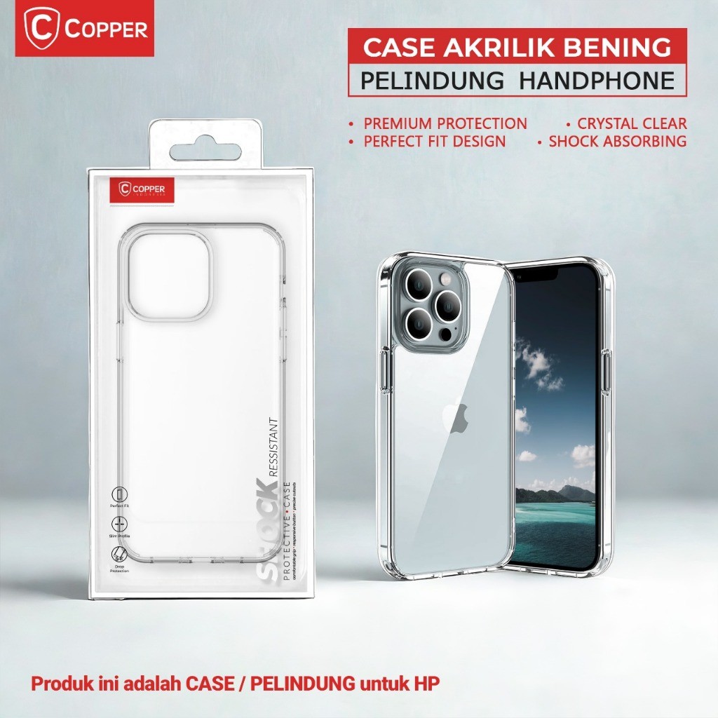 

Samsung S24 FE - Copper Acrylic Bening / ClearCO