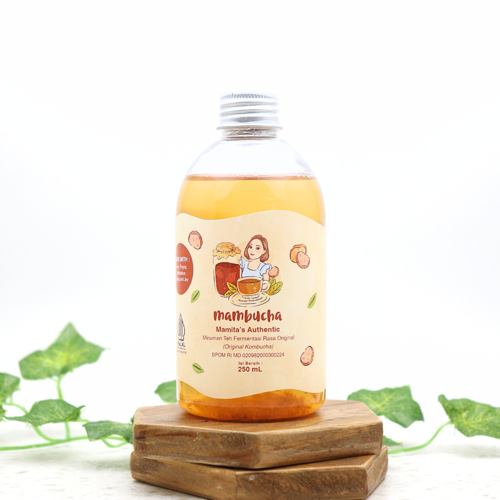 

250ml Original Kombucha Teh Fermentasi - Mambucha