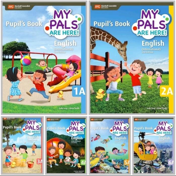 

PROMO!Buku My Pals Are Here English Level 1A - 6B Pupil's Book - A, 1READY