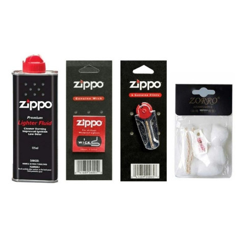 Gratis Ongkir  Minyak Zippo Isi Ulang / Refill Minyak Zippo Isi 125 ml Paketan minyak zippo