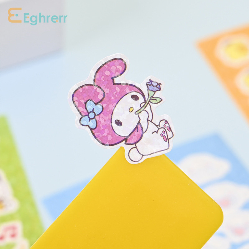 

Eeghrerr Cute Kuromi Melody Memes Sticker Sanrio Cartoon Phone Case Decorative Sticker