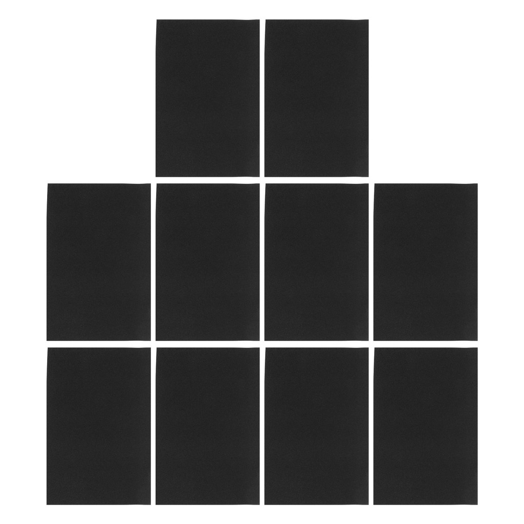 

10pcs Sand Painting Paper Black Wrapping Sketch Pad Sandpaper Sheets Drawing Supplies Pastel Scrapbook Creative Oil