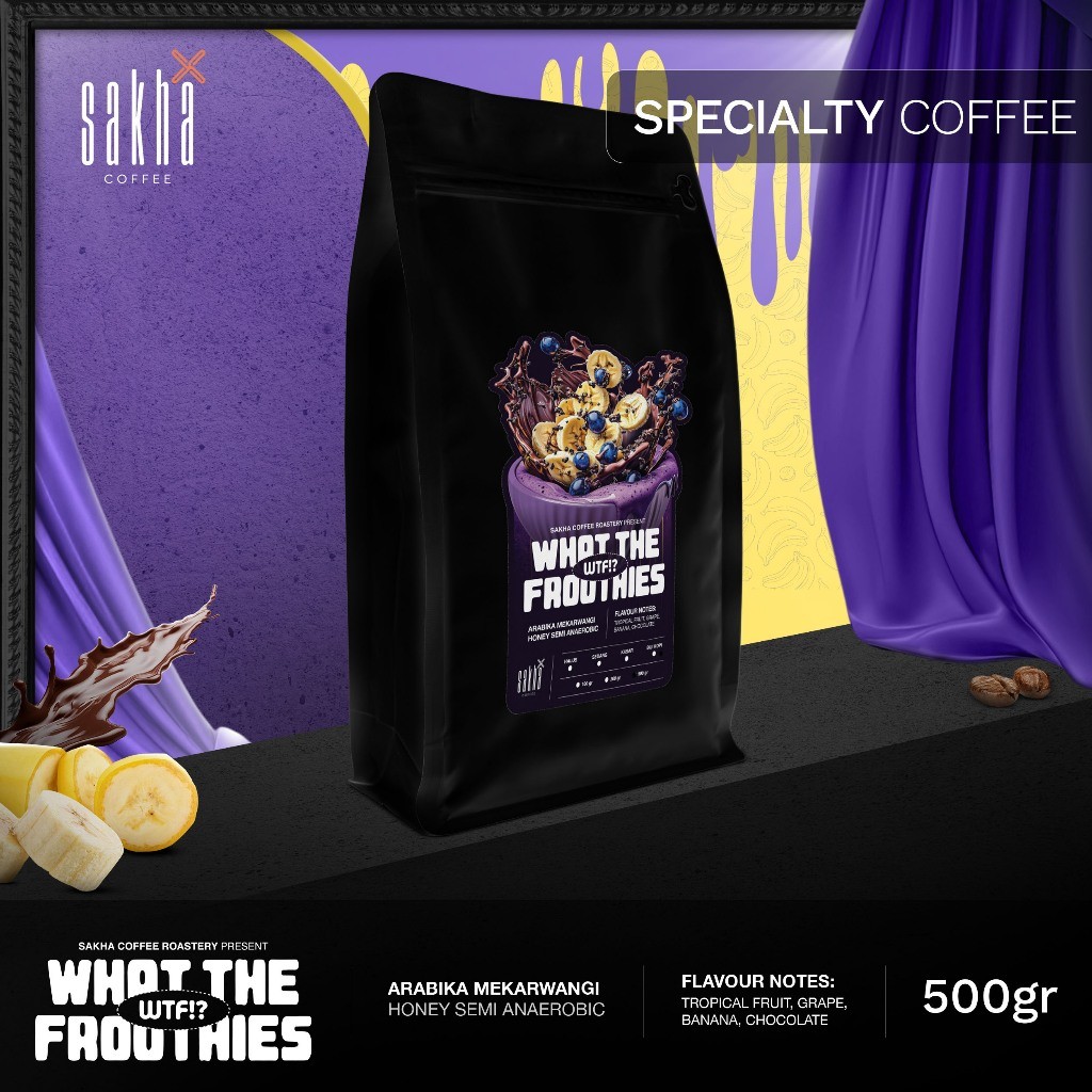 

JAMIN MURAH !!!Biji Kopi Arabika WHAT THE FROOTHIES Specialty Coffee Beans Arabica Coffe(BISA LANGSUNG ORDER)