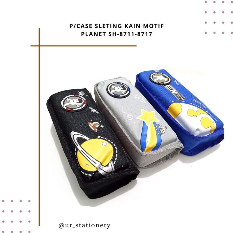 

KOTAK PENSIL/TEMPAT PENSIL SLETING MOTIF PLANET SH-8711