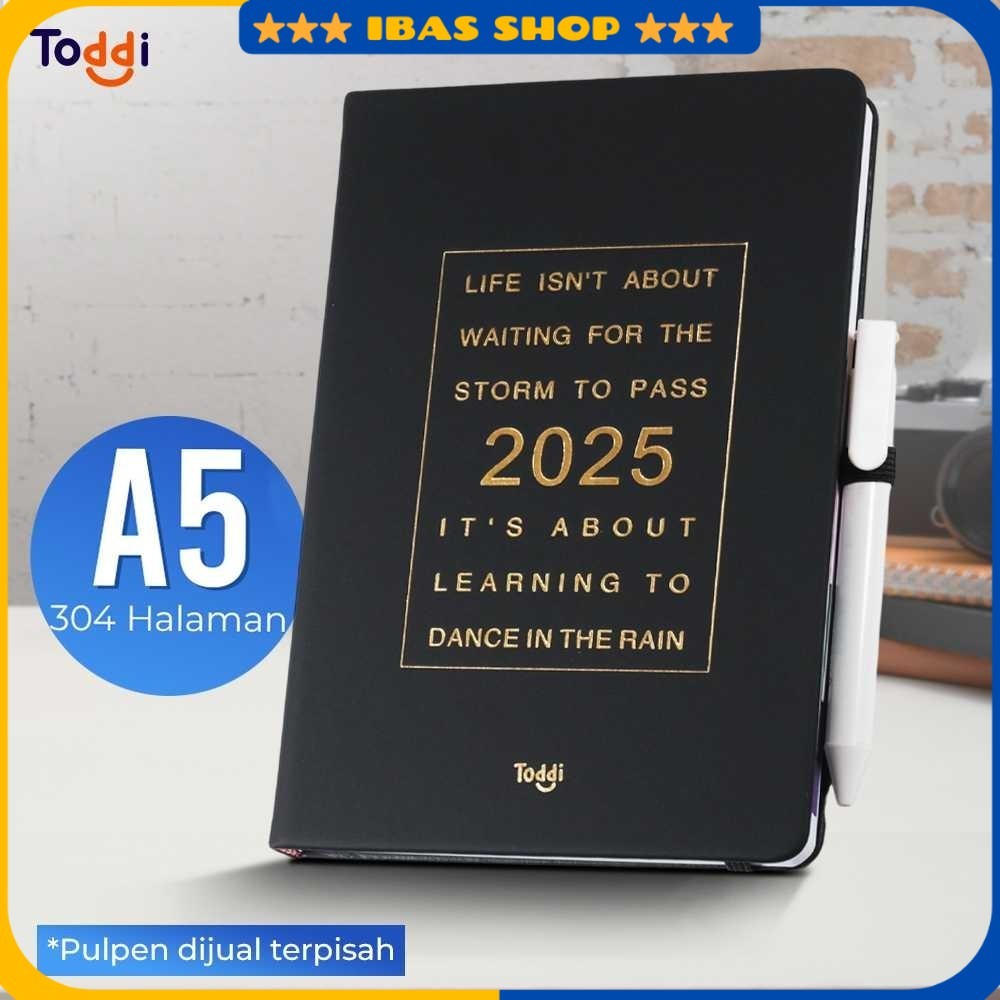 

Toddi Buku Agenda Softcover Monthly Planner Notebook 304 Halaman - TD-20251