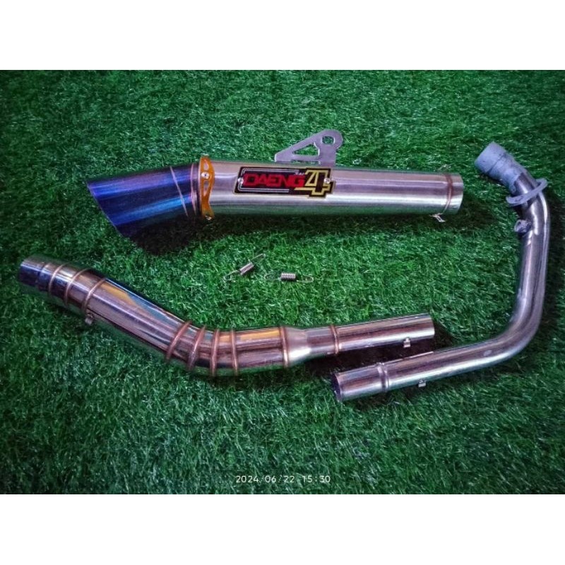Knalpot Racing Daeng Sai4 Daeng4 Xsr Vixion Mx King Verza Cbr150r Gsx Sonic Satria Fu Tiger Megapro
