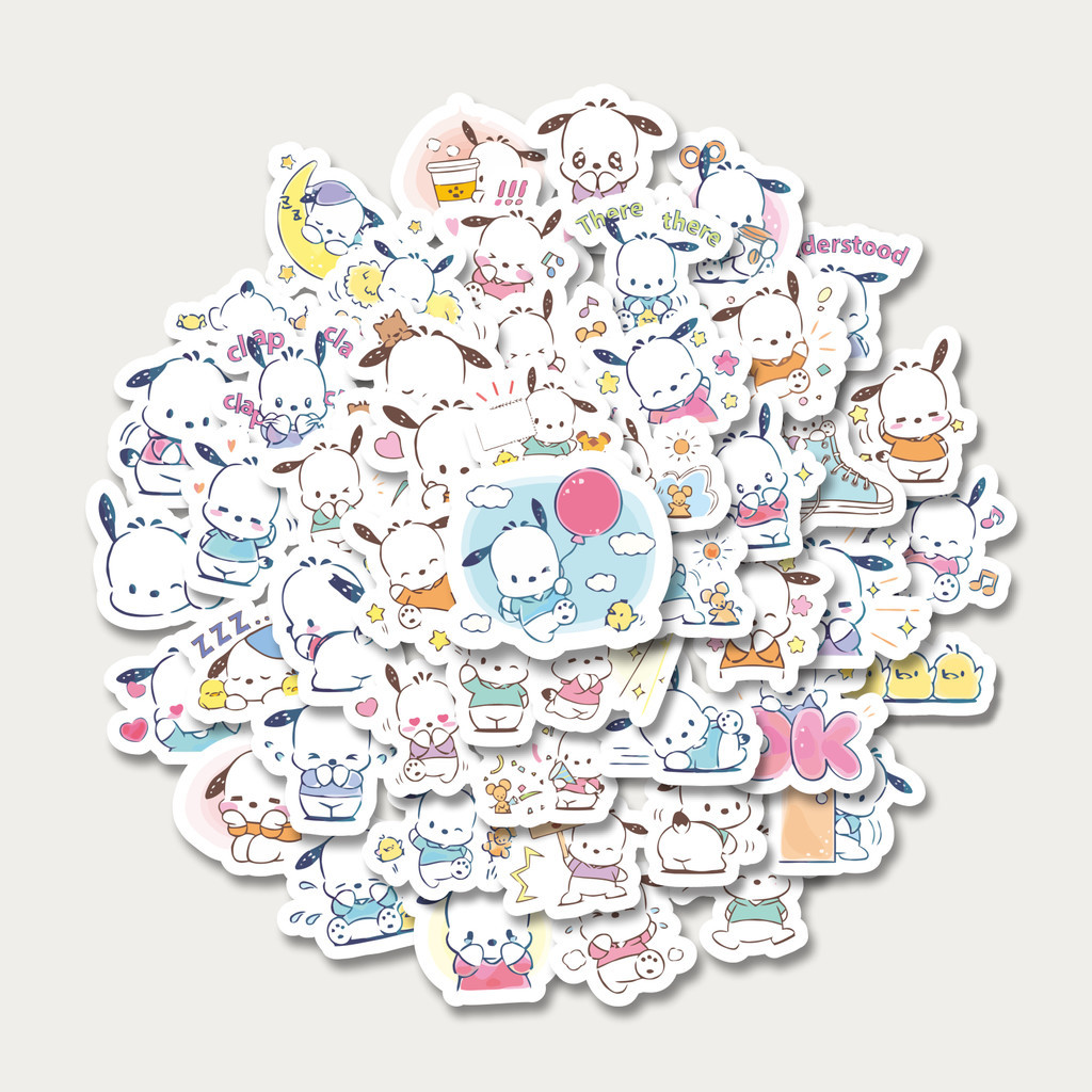 

Sticker Pack Stiker Kartun Pochacco Versi 2 | Sticker TUMBLR | Stiker LAPTOP KOPER HELM