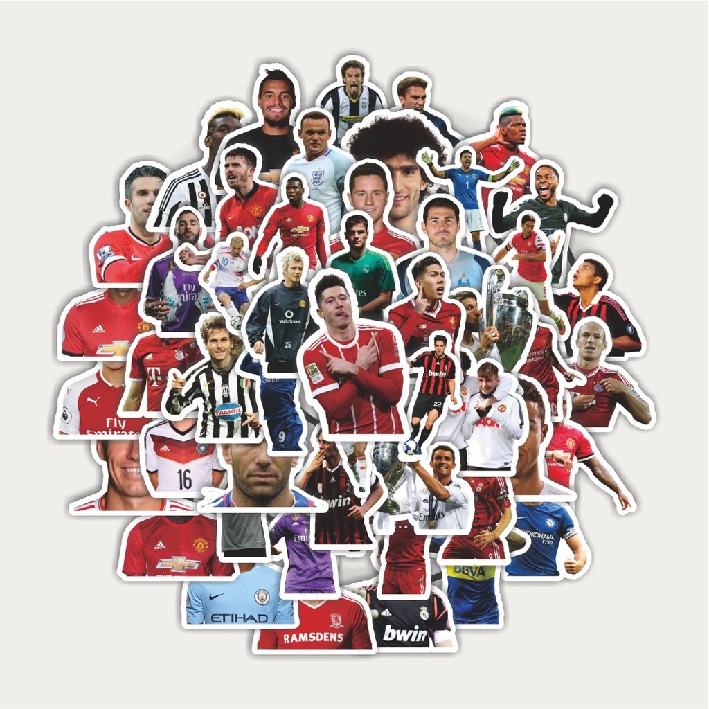 

Sticker Pack Stiker Club Football/Sepak Bola 4 | Sticker TUMBLR | Stiker LAPTOP KOPER HELM