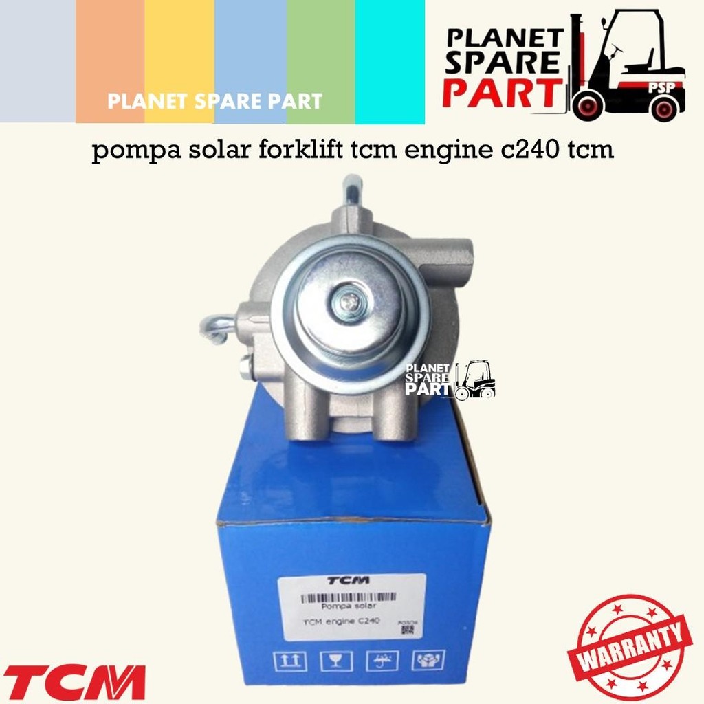 pompa solar forklift tcm engine c240 tcm