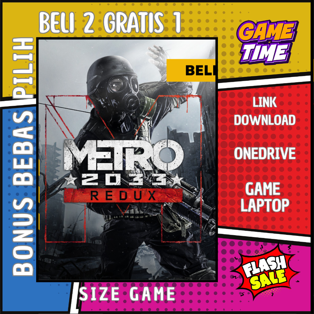 METRO 2033 REDUX - GAME PC - GAME LAPTOP