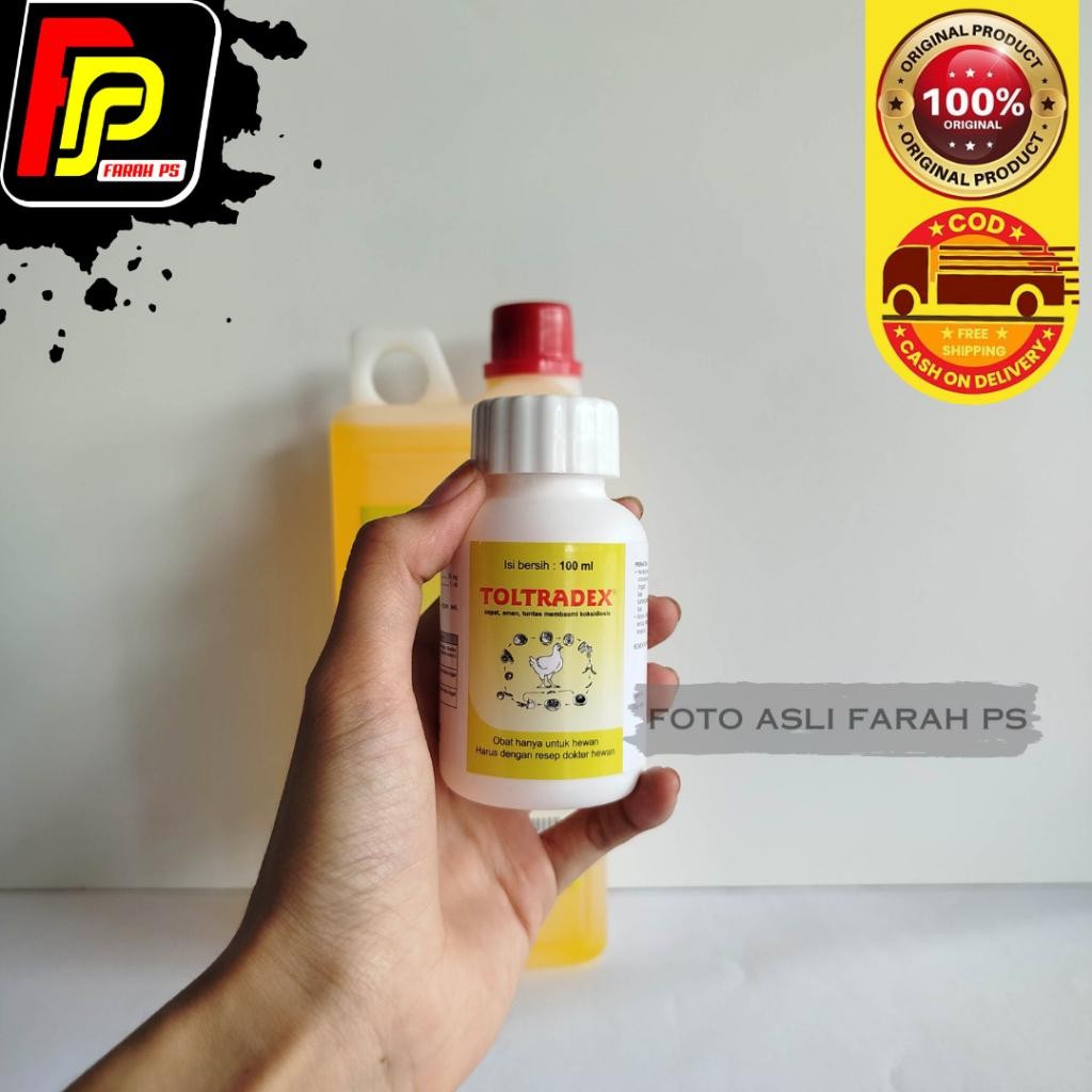 Toltradex 100 ml Obat Pembasmi Koksidiosis Hewan