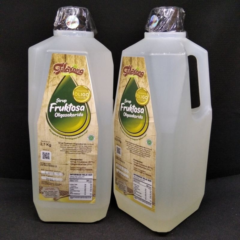 

[BPOM] Sirup Fruktosa GULAKONG 2,75kg | Aman Diabetes
