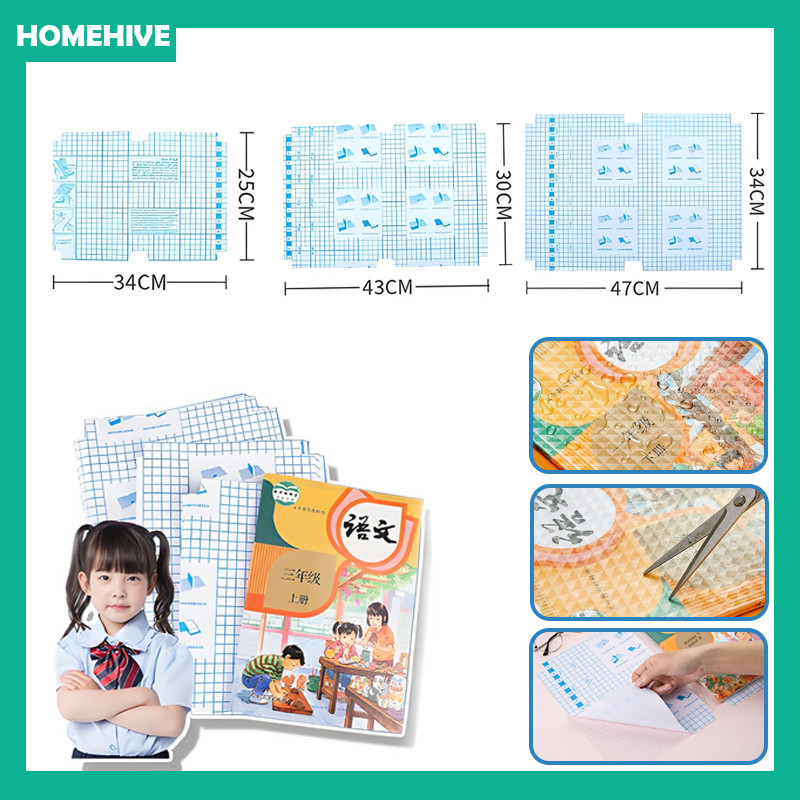 

Self - Adhesive Book Cover Waterproof / Sampul Plastik Sampul Buku / Sampul Buku Plastik PVC Tahan Air Sampul Plastik / Sampul Buku Stiker