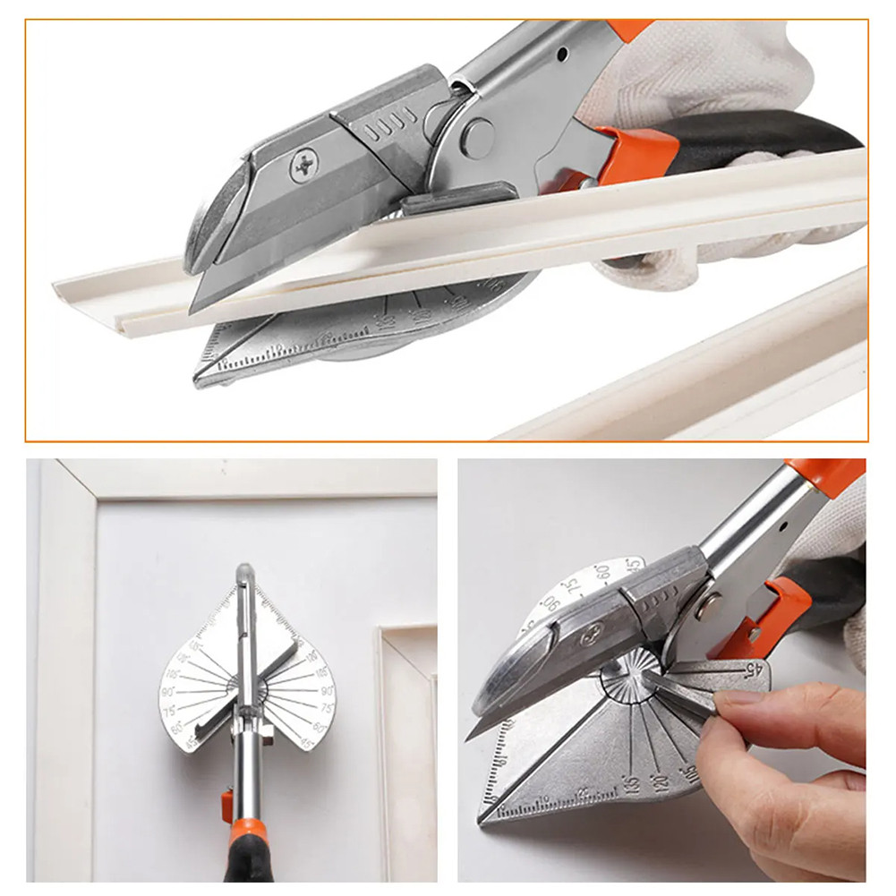 

Angle Shear 45-135 Degree Miter Cutter Hand Shear Mitre Scissor,Portable angle shear, SK-5 steel blade of miter scissors
