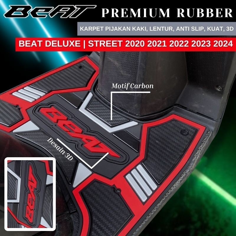 Karpet motor Honda BEAT STREET BEAT DELUXE 2021 2022 2023 2024 premium