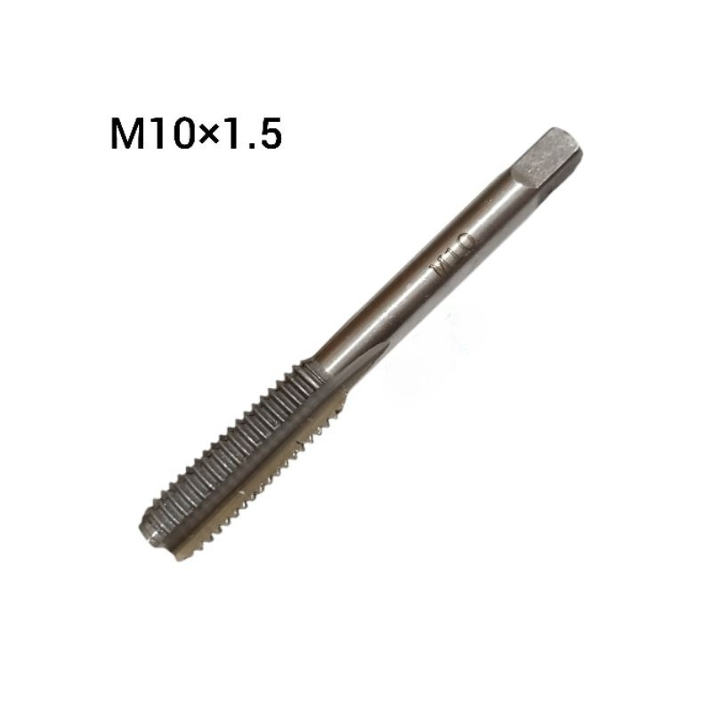 Tap M10 × 1.5 HSS Hand Tap Tap Po Lurus M10×1.5 Cocok Untuk Drat Baut 14 Kasar