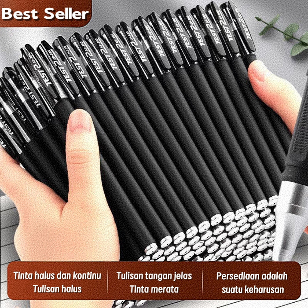 

BALLPOINT PULPEN BOLLPOIN PERLENGKAPAN SEKOLAH PERLENGKAPAN KANTOR SEKOLAH PENA ALAT TULIS 0,5mm GEL