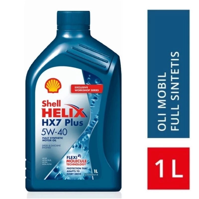 SHELL HELIX HX | BARCODE HIJAU ORIGINAL | OLI SHELL | OLI MOBIL 1 LITER HX7/HX6/HX5