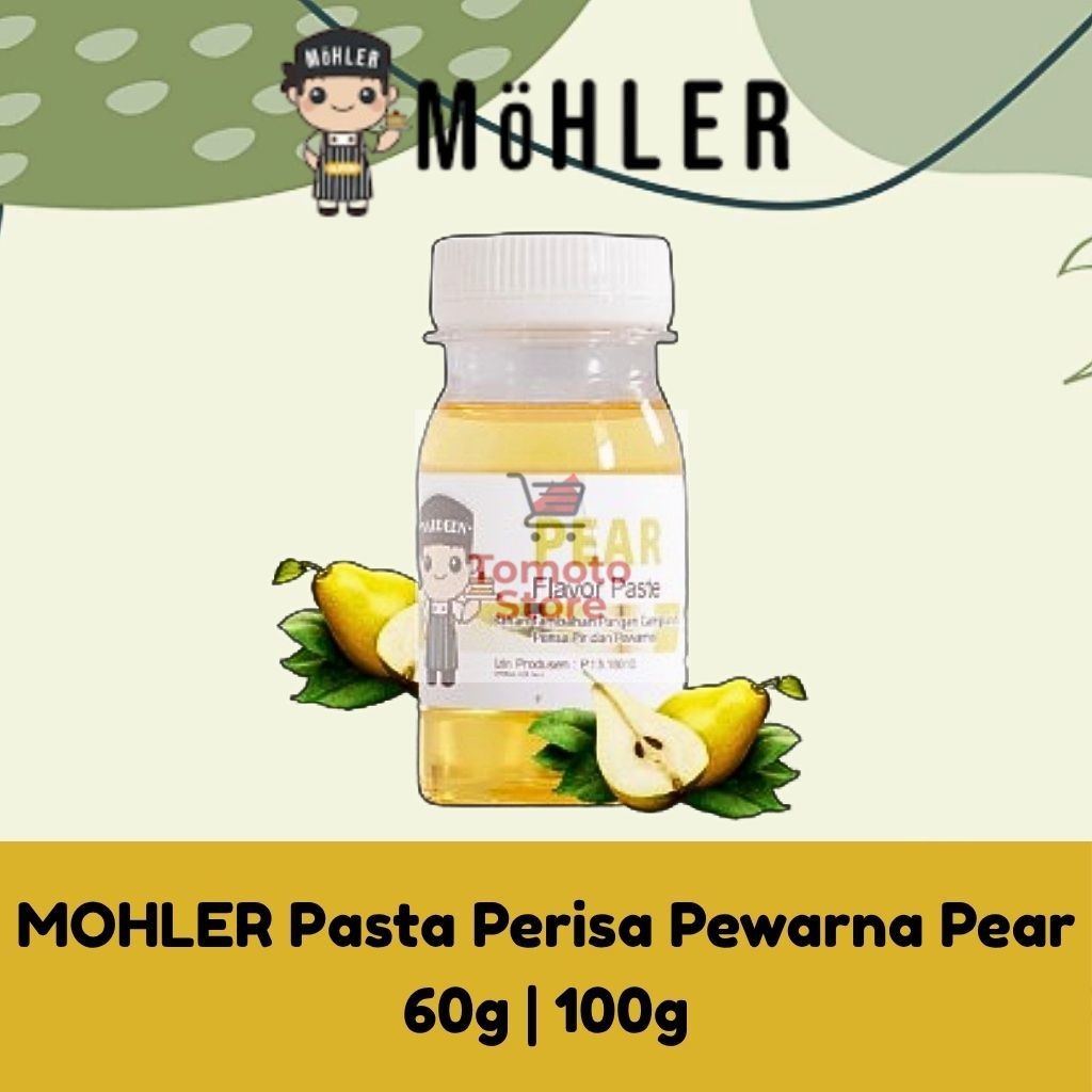 

✨ TOMOTOSTORE ✨ MOHLER Pasta Perisa Pewarna Pear