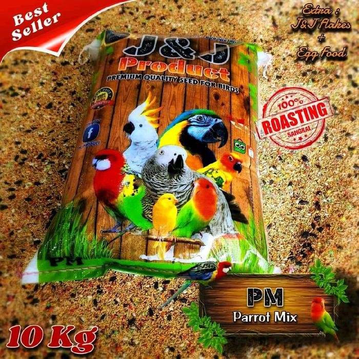 

Pakan Ternak Lovebird Falk Parkit J&J Premium Seed 10Kg - PM